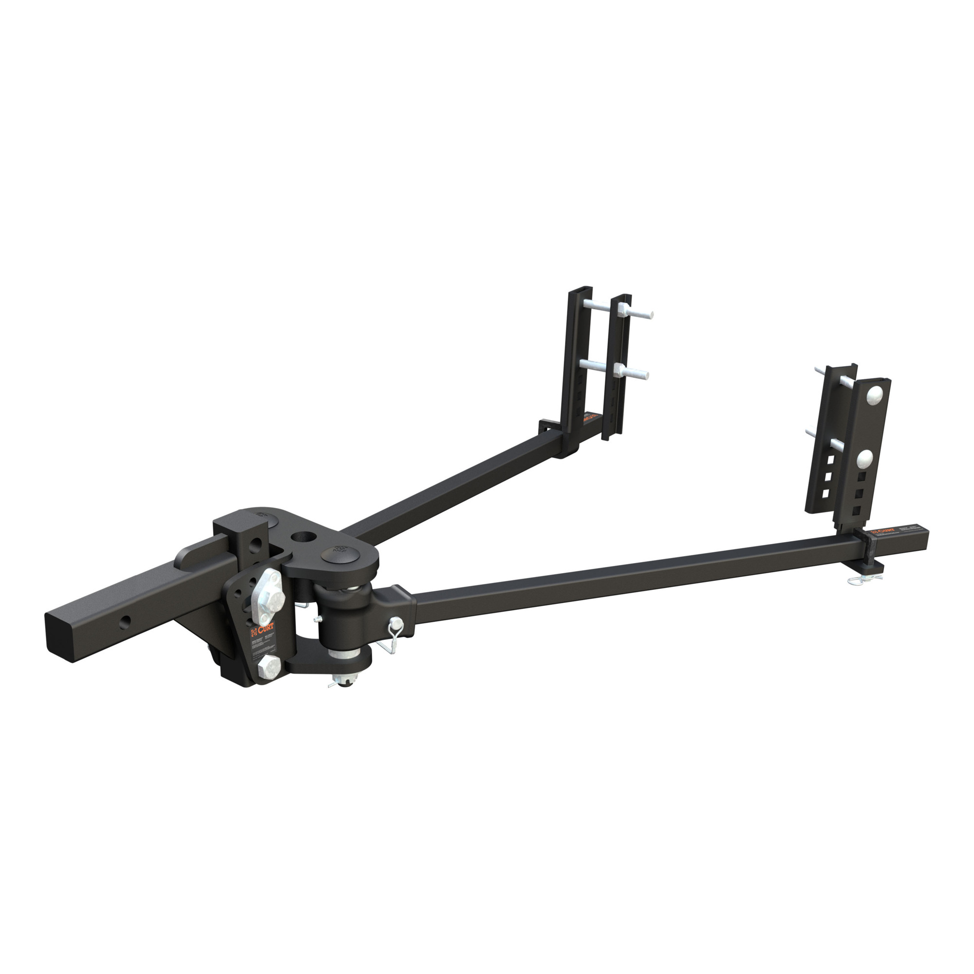 Curt Manufacturing Light-Duty TruTrack Weight Distribution Hitch Kit, 8,000lb. Max. Capacity, Model# 17499